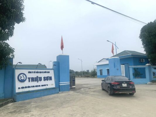 Nhà máy nước sạch Triệu Sơn tại Thanh Hóa
